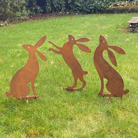 Magical Hares - Set of 3 - SAVE £10 ON INDIVIDUAL ITEMS