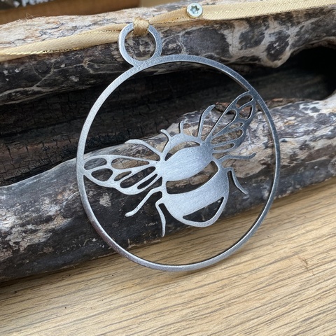 Bumblebee Halo - nickel finish (for in the home)