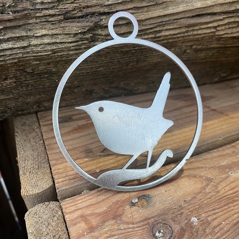 Wren Halo - nickel finish (for the home)