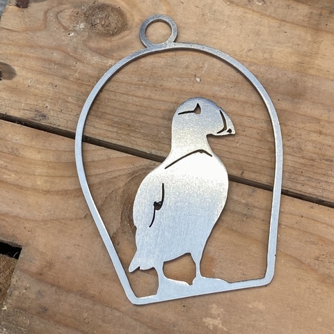 Puffin Halo - nickel finish (for the home)