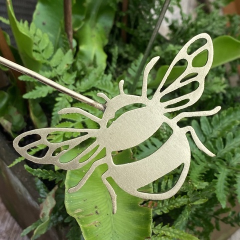 Bumblebee Mini Hanger - brass finish (for the home)